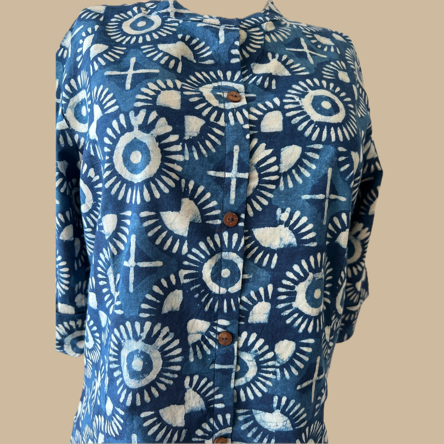Cotton Tunic in Blue