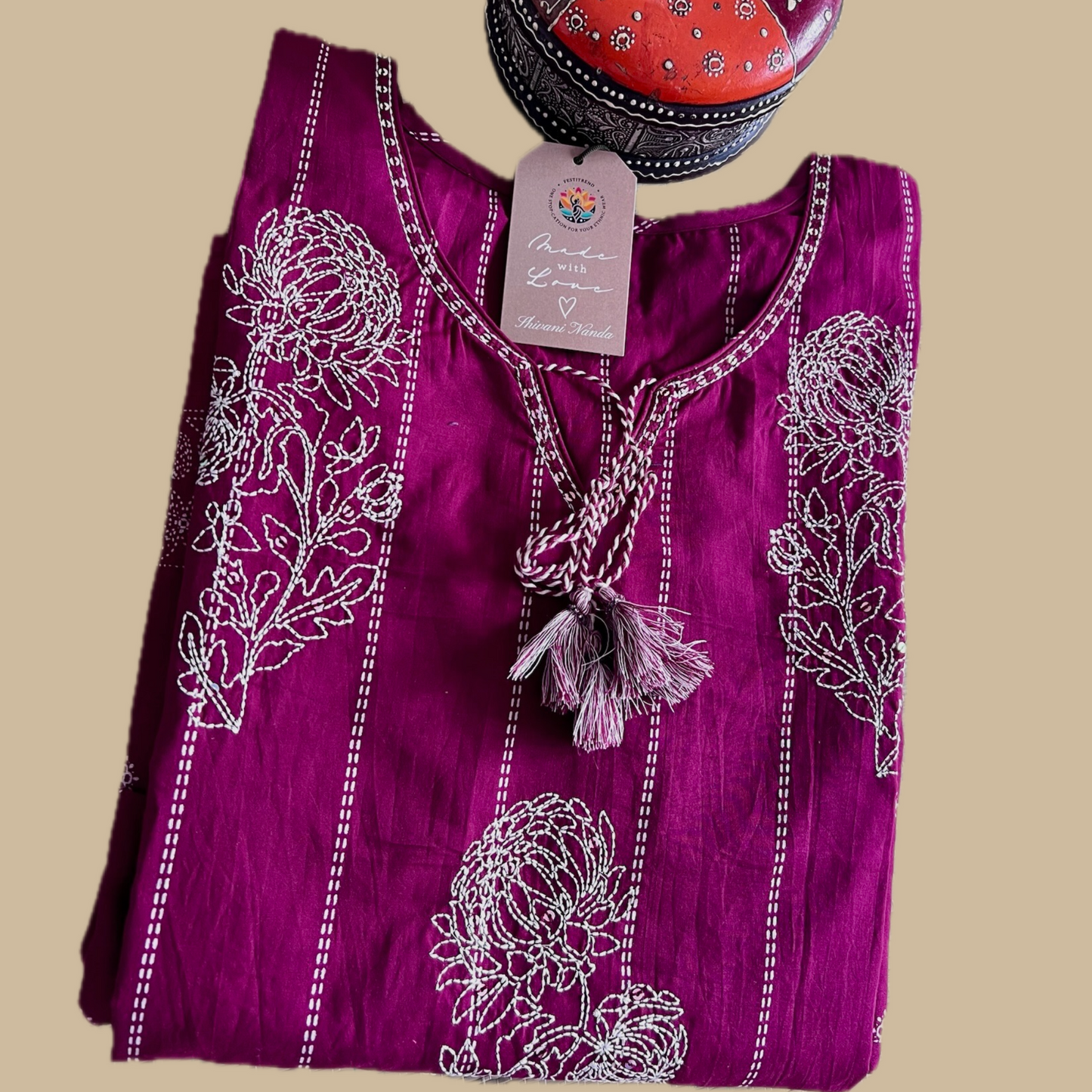 Cotton 3-Piece Suit in 5 Colors
