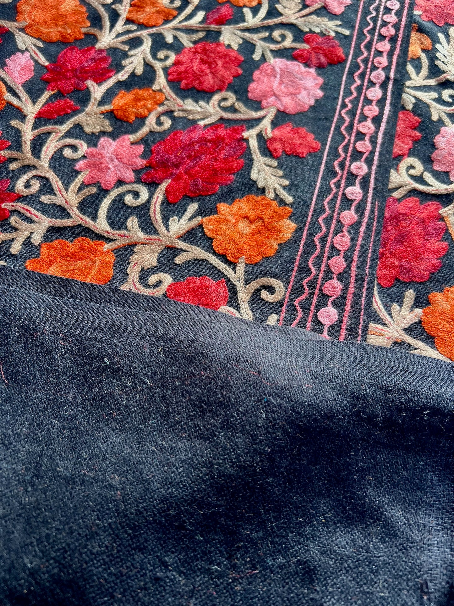 Wrap yourself in timeless elegance with our Pure Wool Embroidered Shawl.